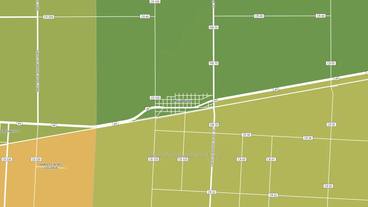 78330, TX block-group voter-turnout map
