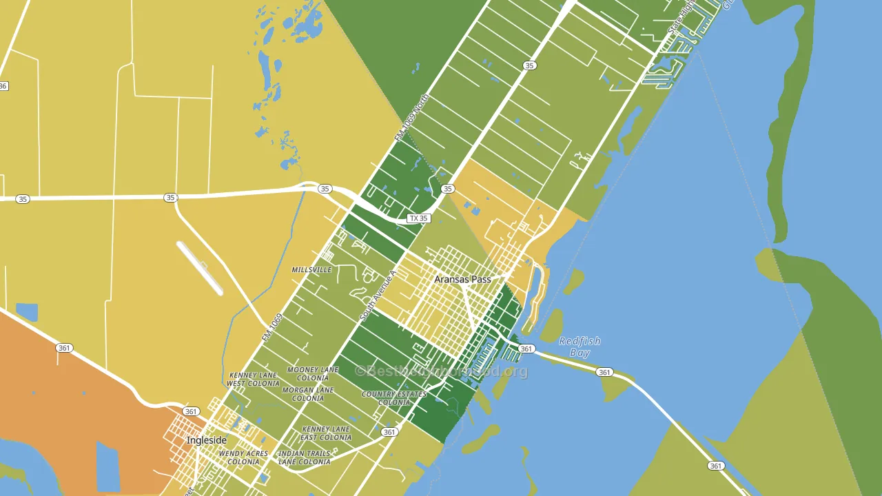 78336, TX block-group voter-turnout map