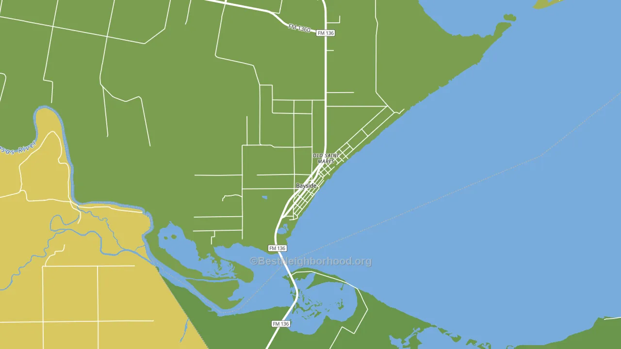 78340, TX block-group voter-turnout map
