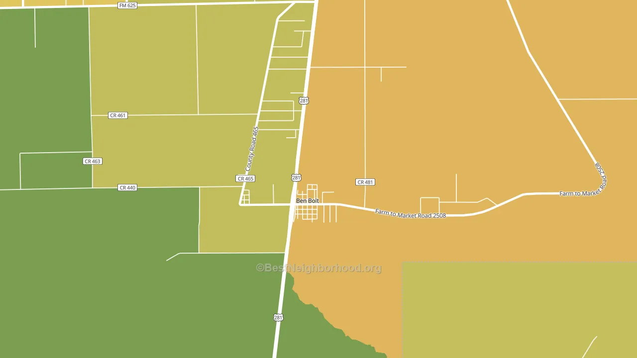 78342, TX block-group voter-turnout map