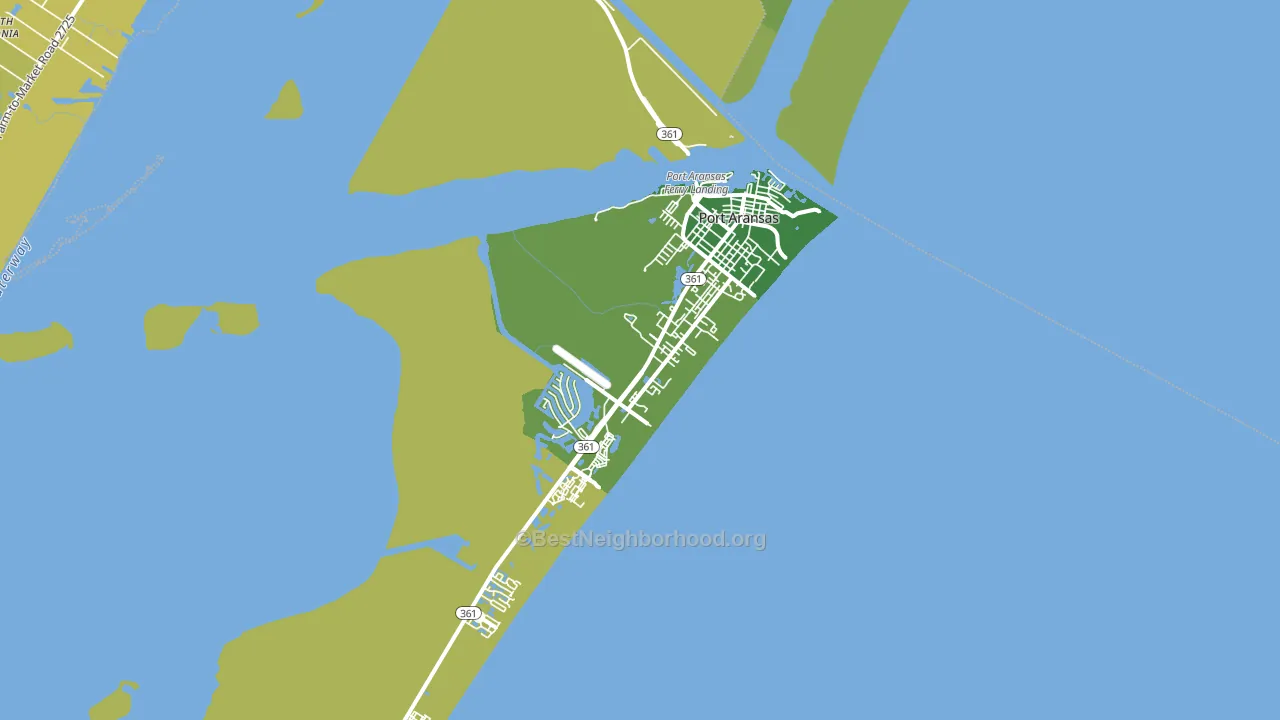 78373, TX block-group voter-turnout map