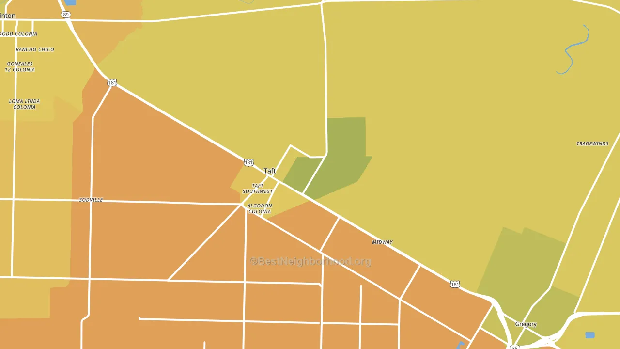 78390, TX block-group voter-turnout map