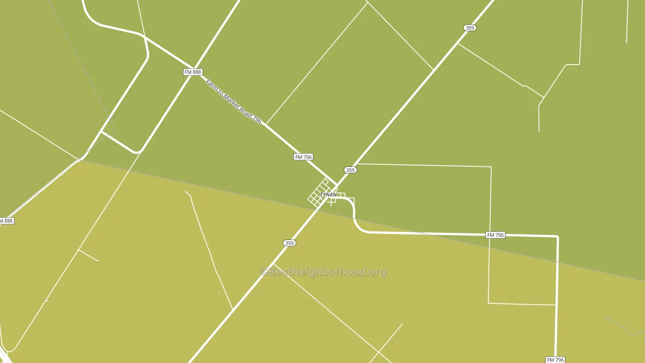 78391, TX block-group voter-turnout map