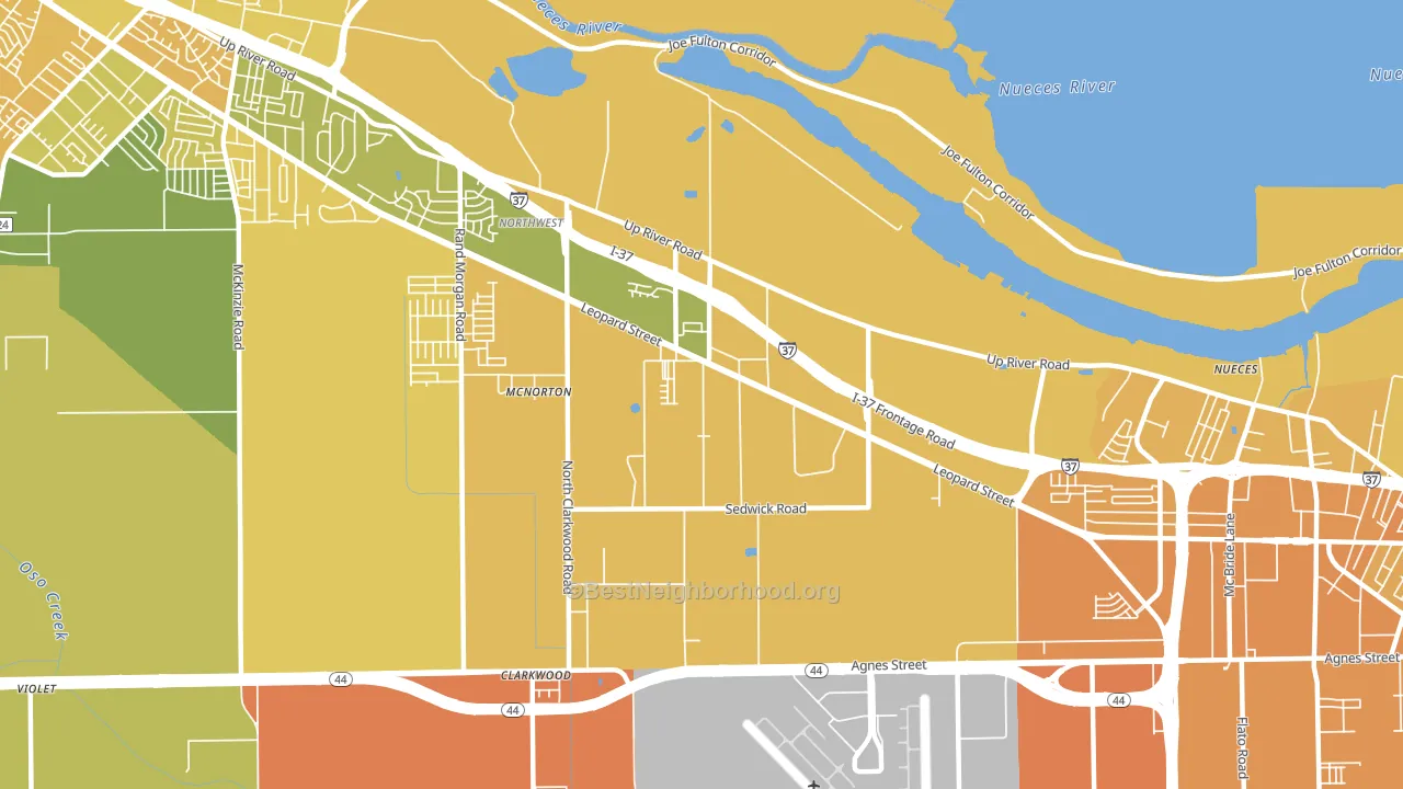 78409, TX block-group voter-turnout map