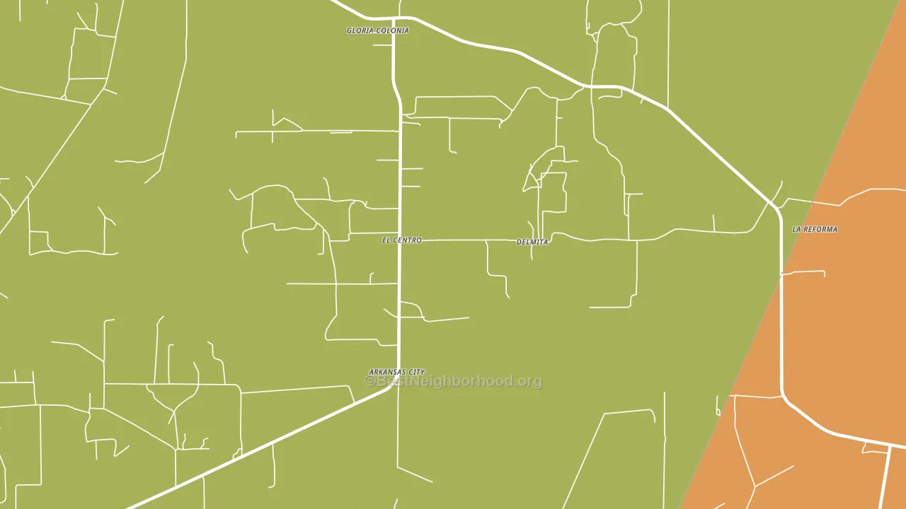 78536, TX block-group voter-turnout map