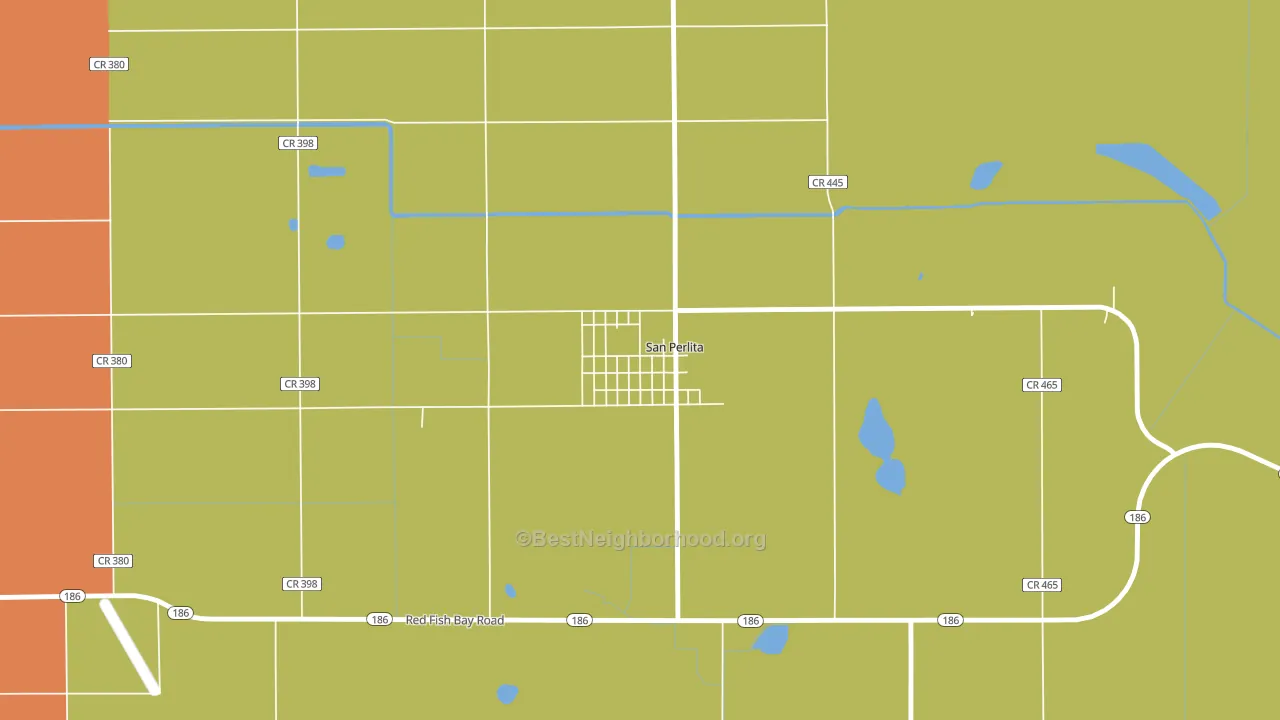 78590, TX block-group voter-turnout map