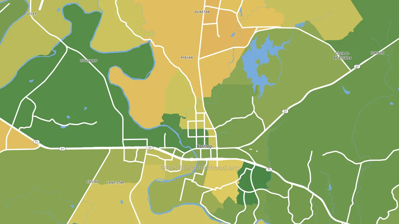 78602, TX block-group voter-turnout map