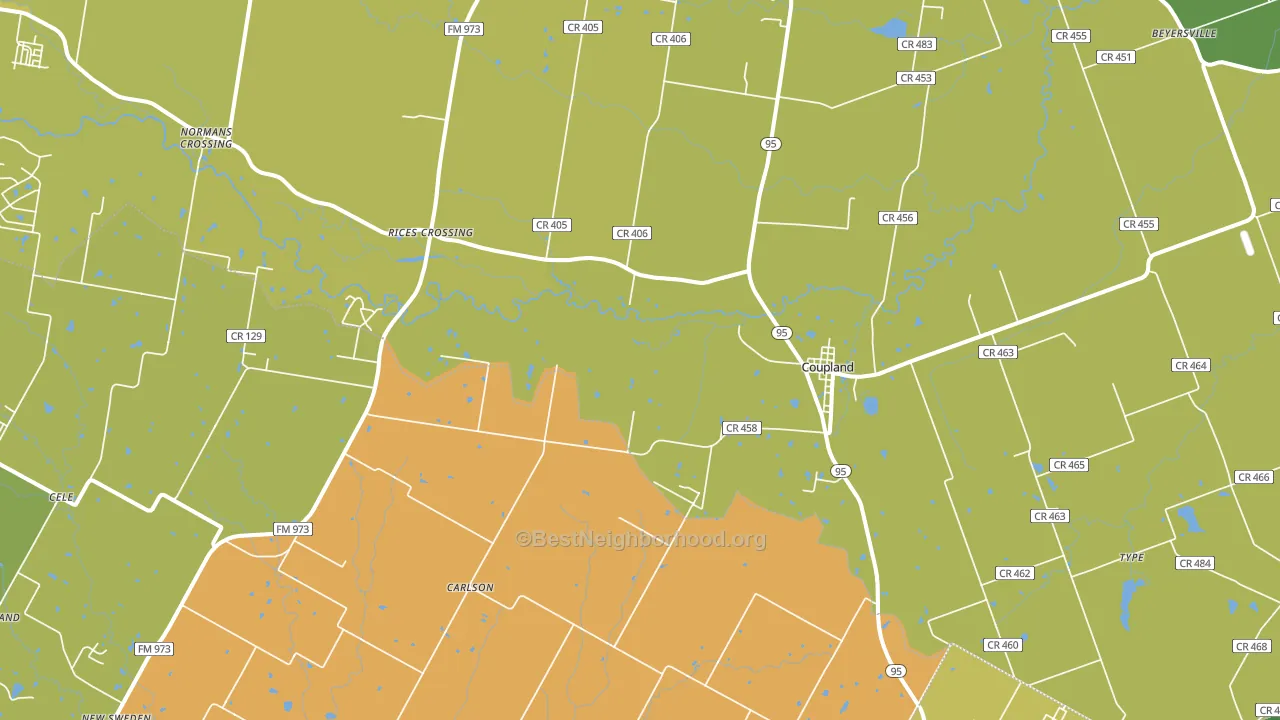 78615, TX block-group voter-turnout map