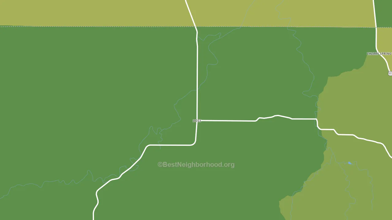 78618, TX block-group voter-turnout map