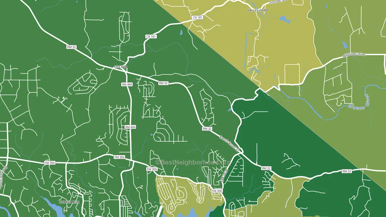 78623, TX block-group voter-turnout map