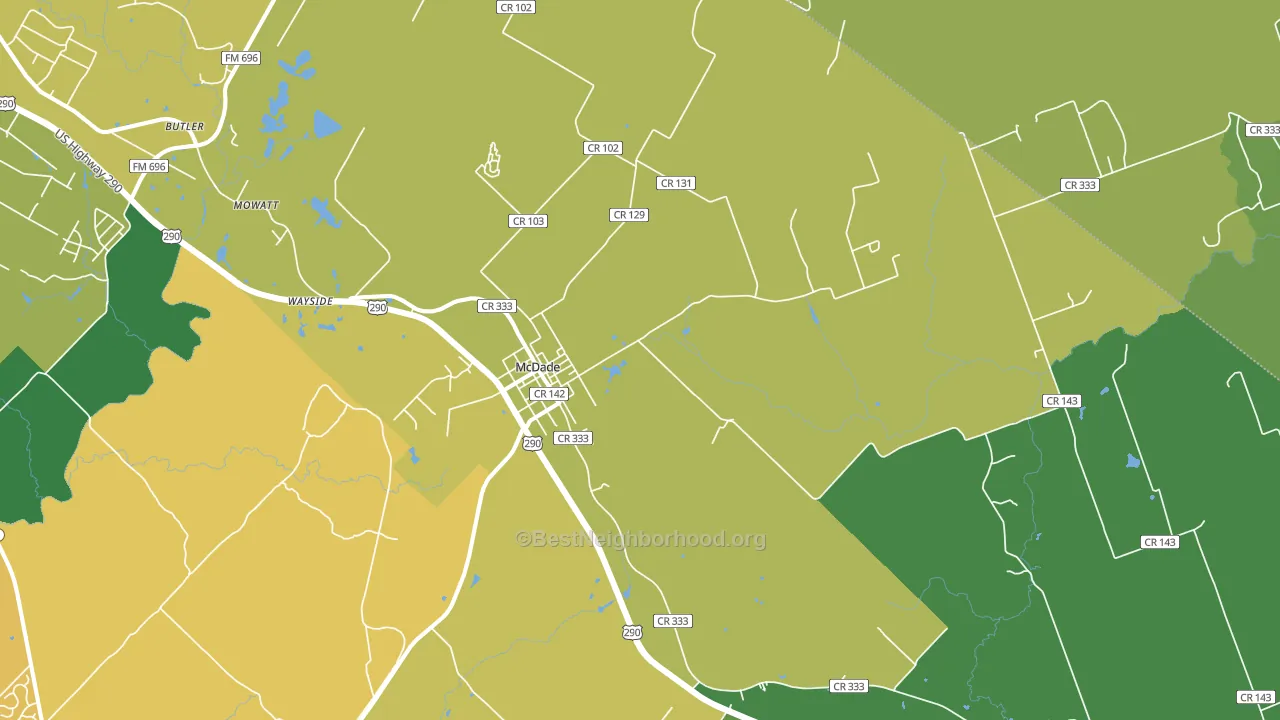 78650, TX block-group voter-turnout map