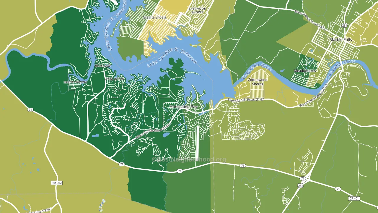78657, TX block-group voter-turnout map
