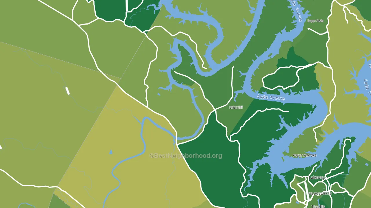 78669, TX block-group voter-turnout map