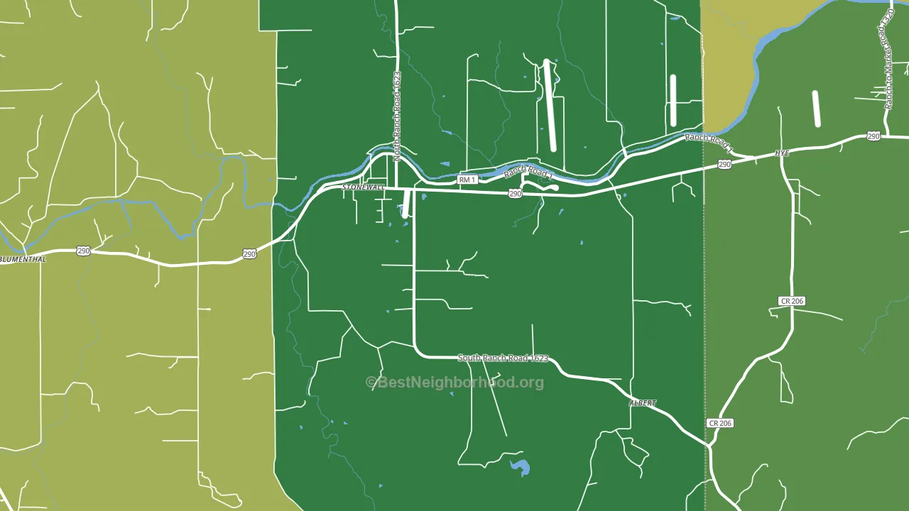 78671, TX block-group voter-turnout map