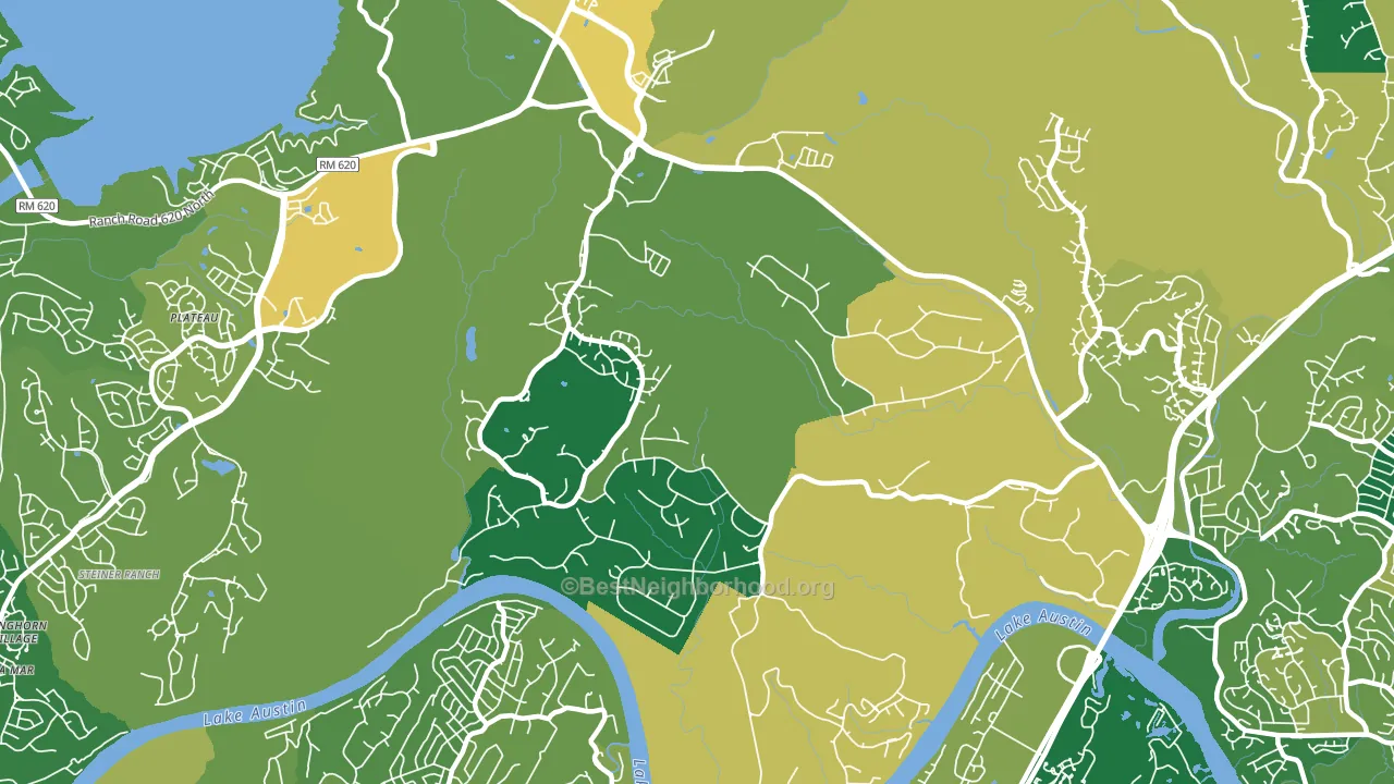 78730, TX block-group voter-turnout map