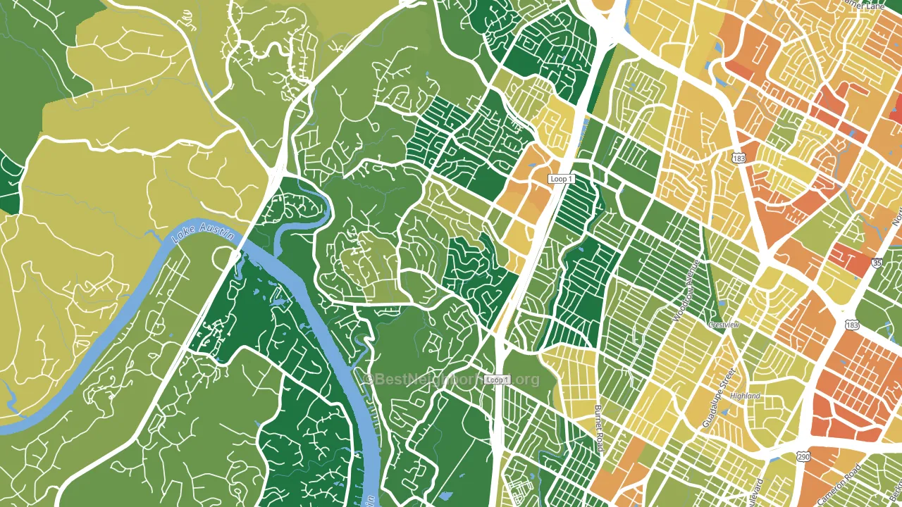 78731, TX block-group voter-turnout map