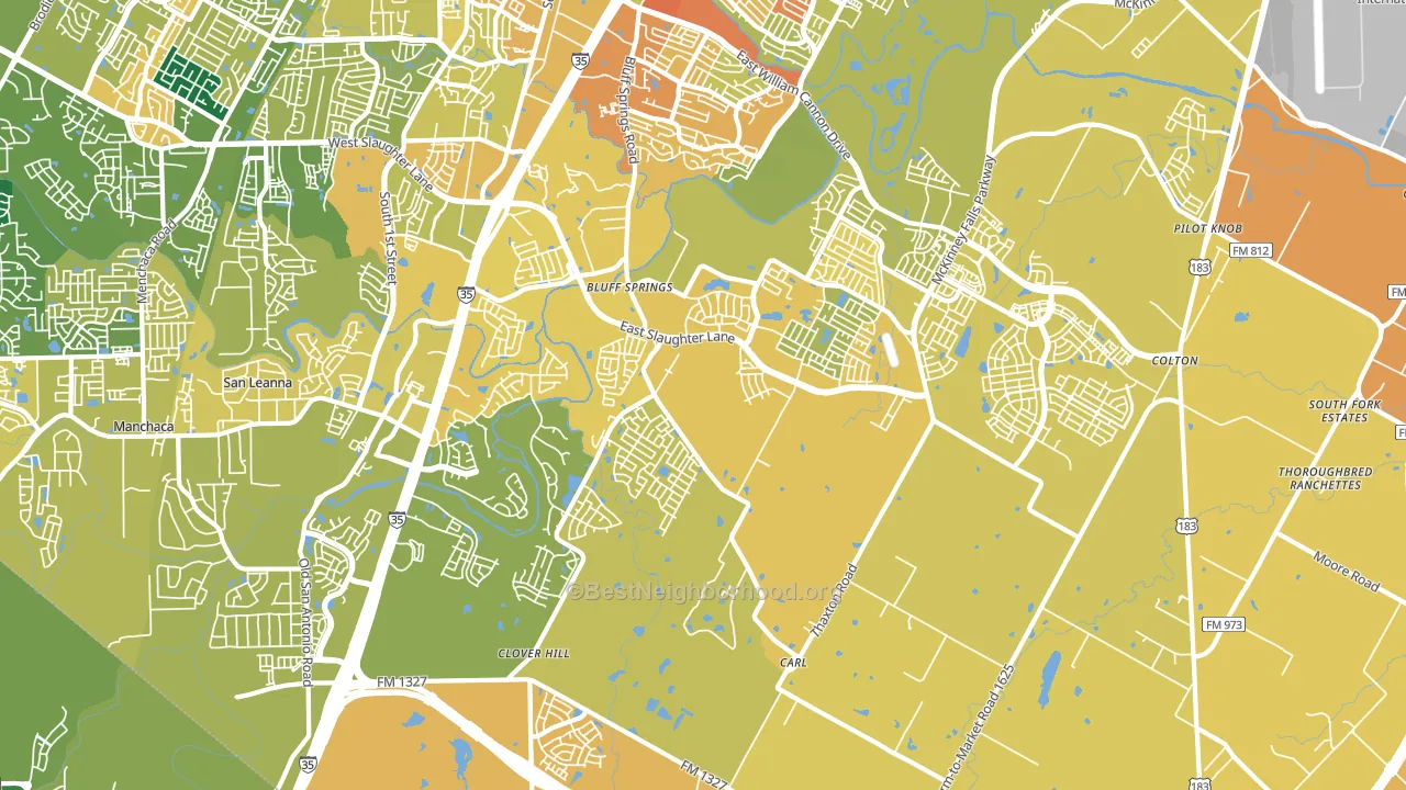 78747, TX block-group voter-turnout map