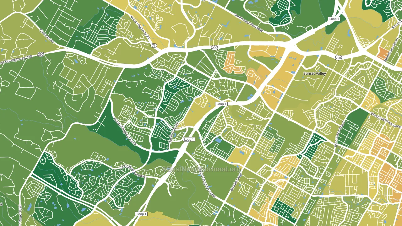 78749, TX block-group voter-turnout map