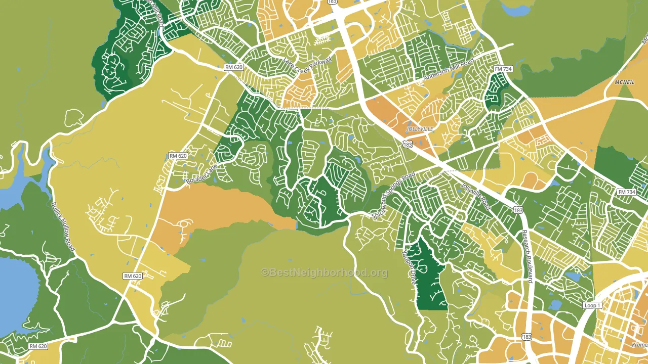 78750, TX block-group voter-turnout map