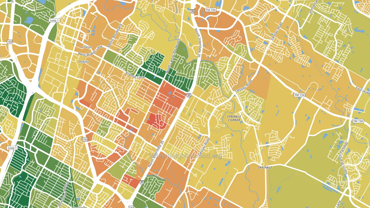 78753, TX block-group voter-turnout map