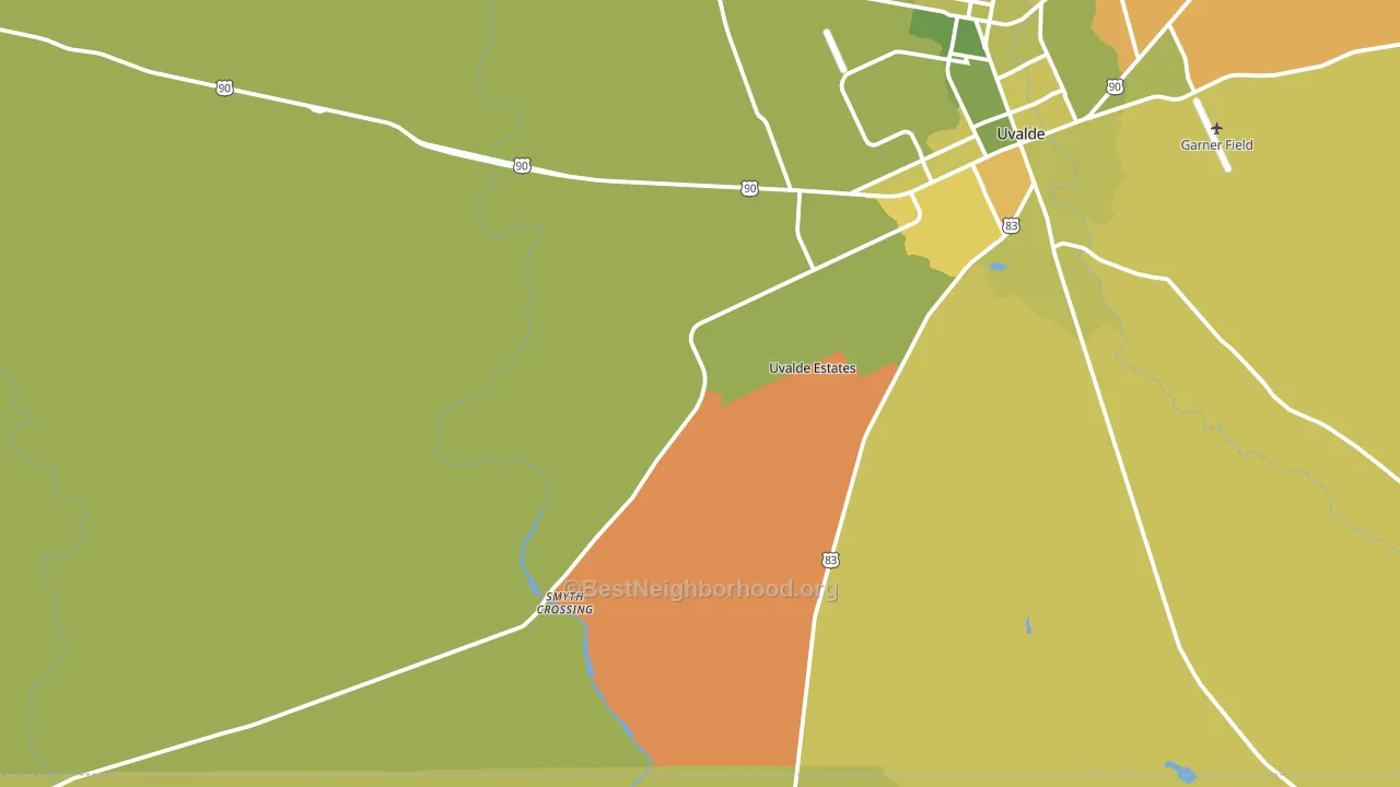 78802, TX block-group voter-turnout map