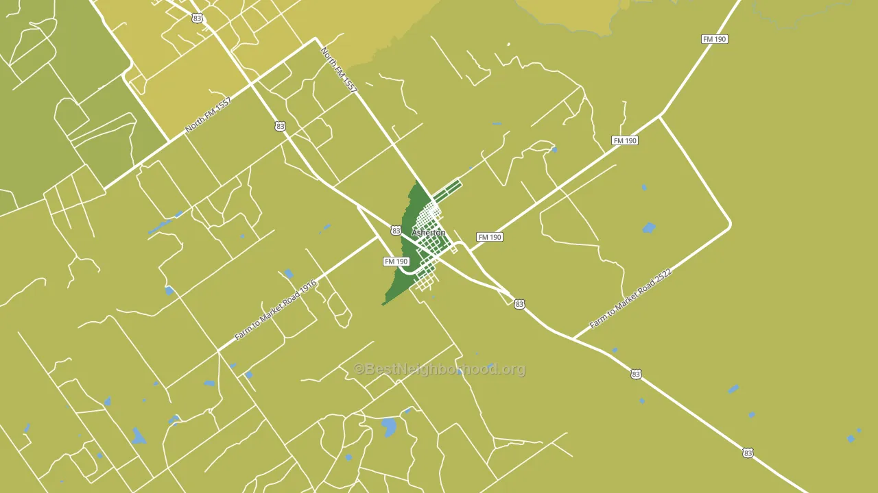 78827, TX block-group voter-turnout map