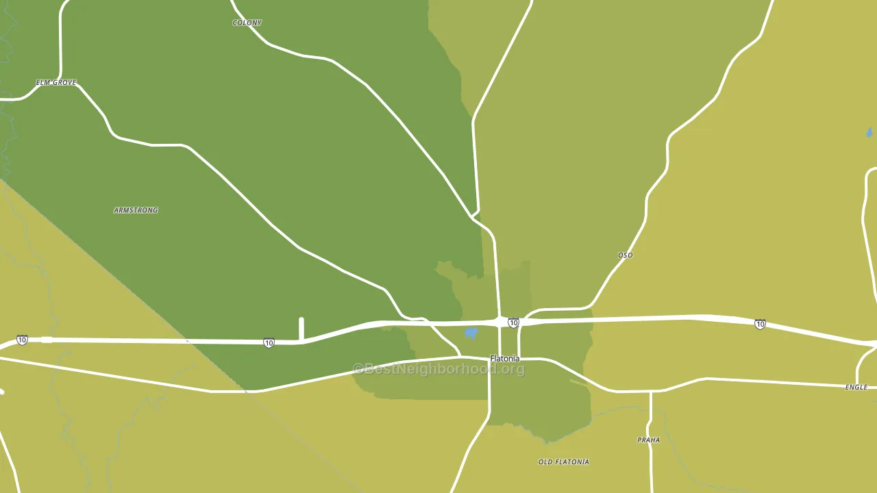 78941, TX block-group voter-turnout map