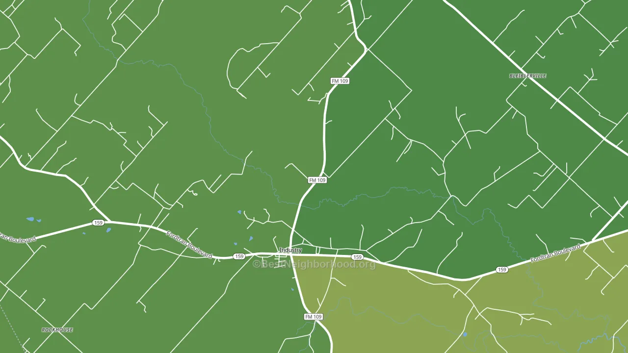 78944, TX block-group voter-turnout map