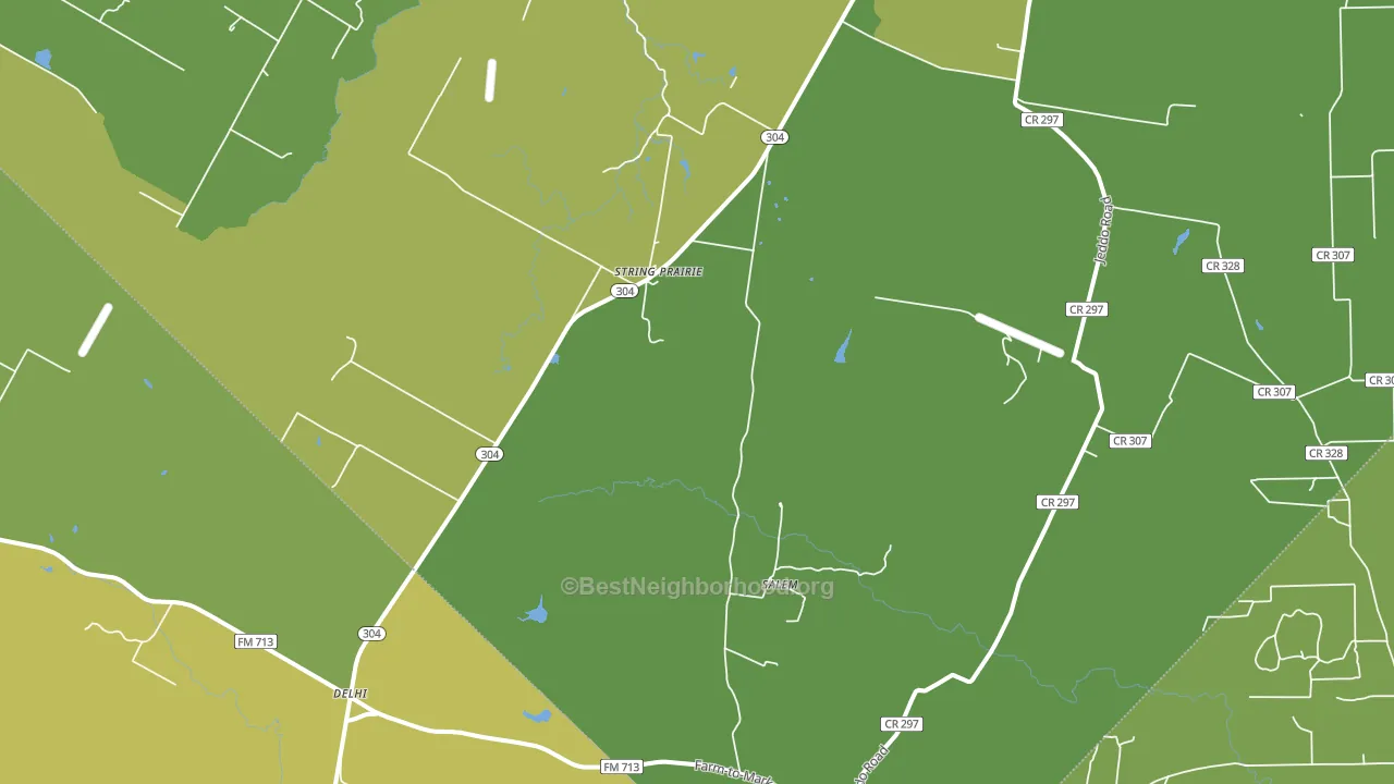78953, TX block-group voter-turnout map