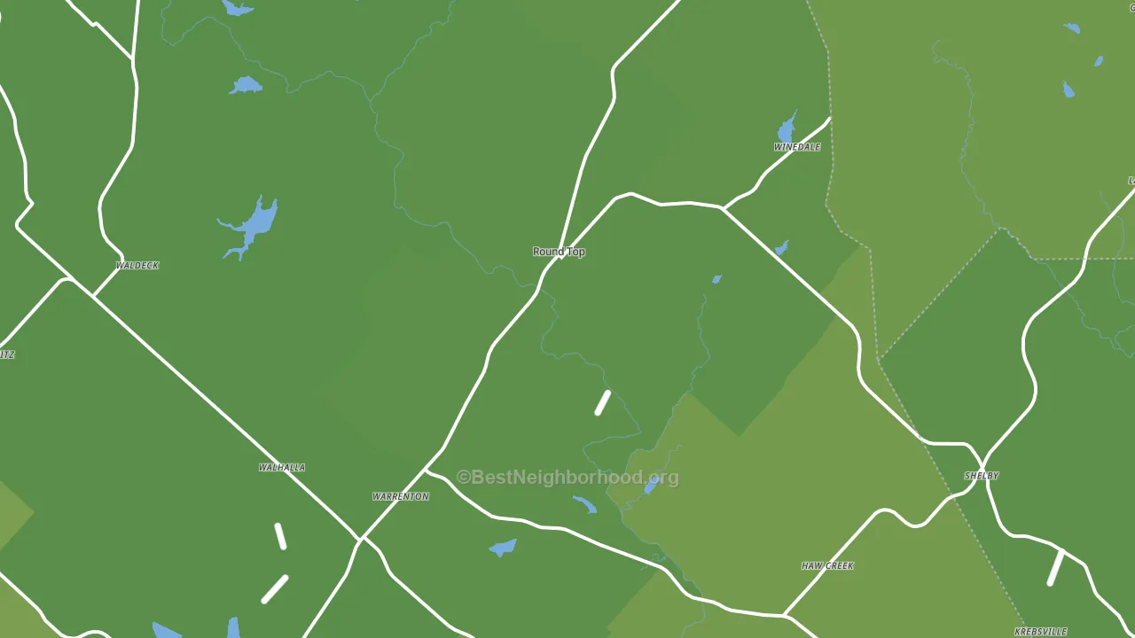 78954, TX block-group voter-turnout map