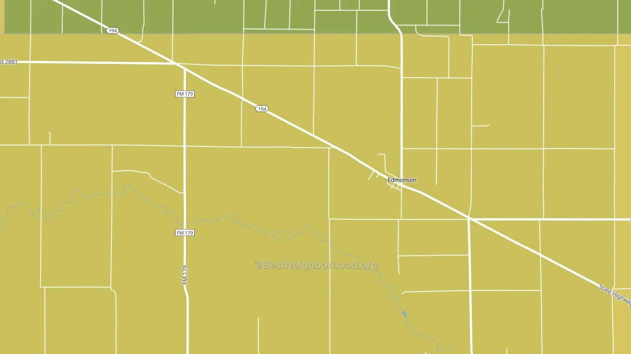 79032, TX block-group voter-turnout map