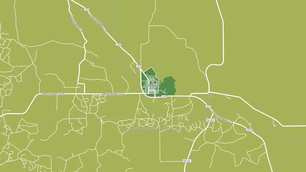 79054, TX block-group voter-turnout map
