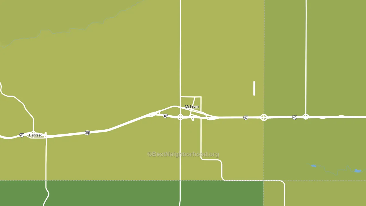 79057, TX block-group voter-turnout map