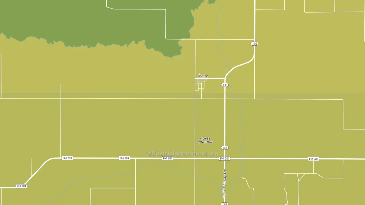 79062, TX block-group voter-turnout map