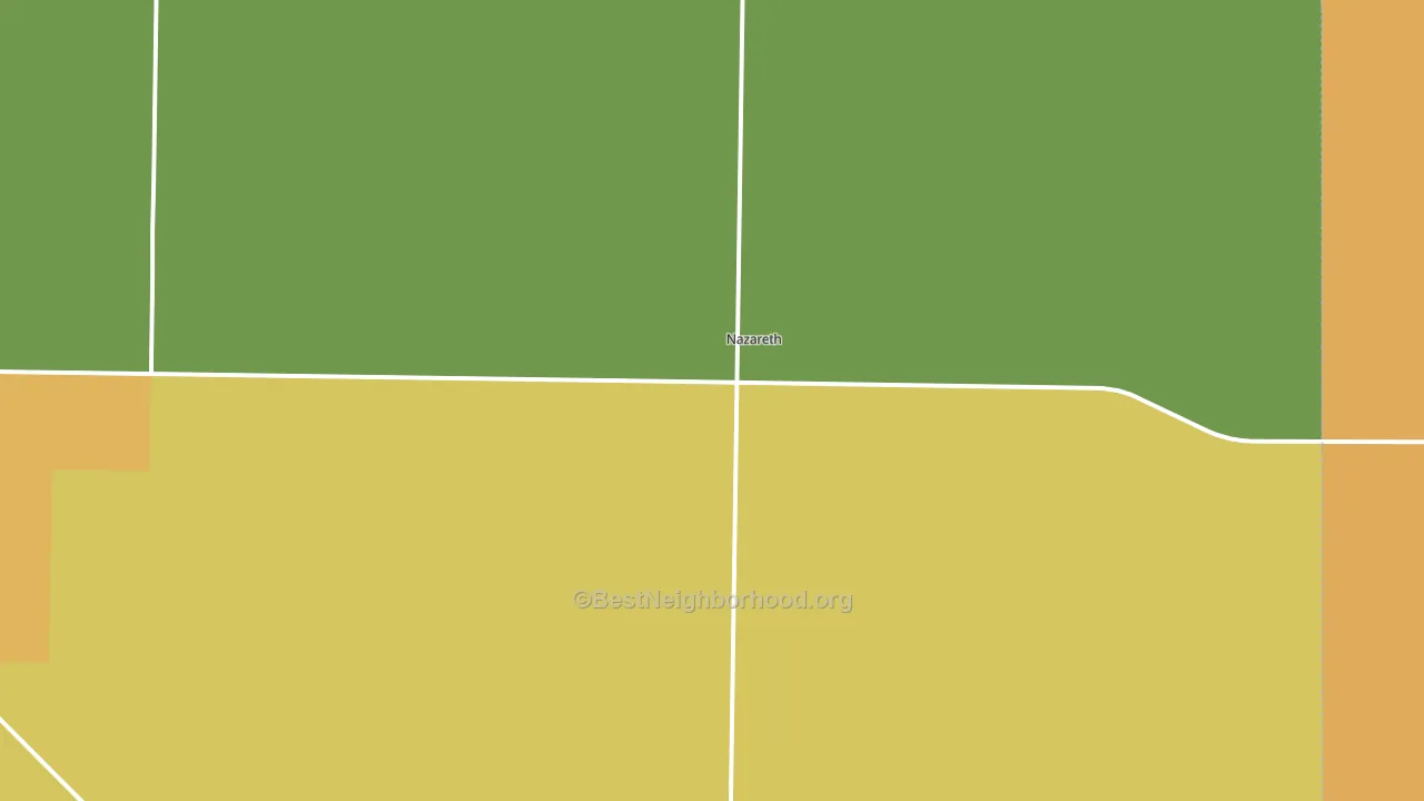 79063, TX block-group voter-turnout map