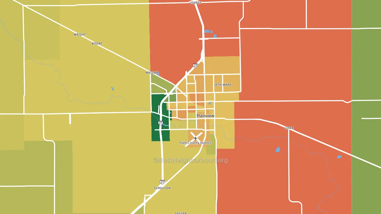 79072, TX block-group voter-turnout map
