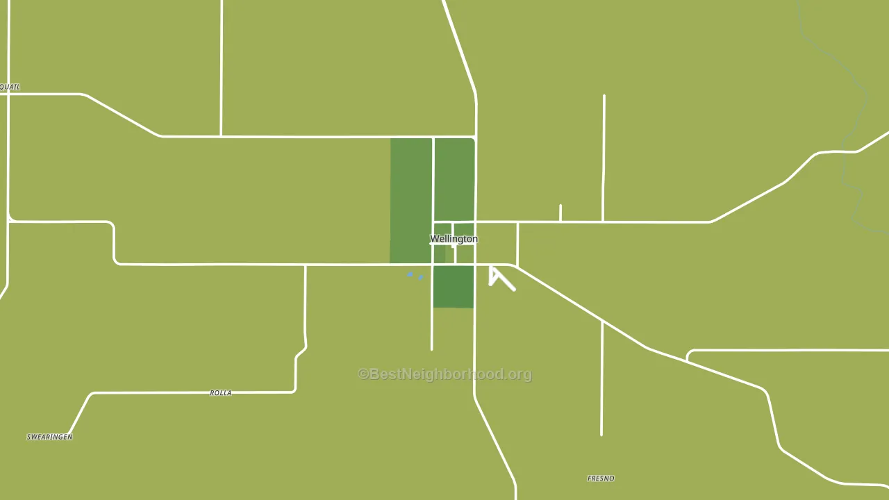 79095, TX block-group voter-turnout map