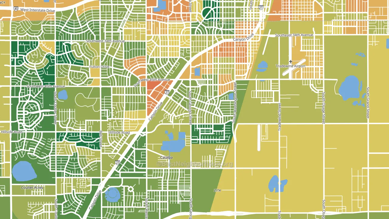 79110, TX block-group voter-turnout map
