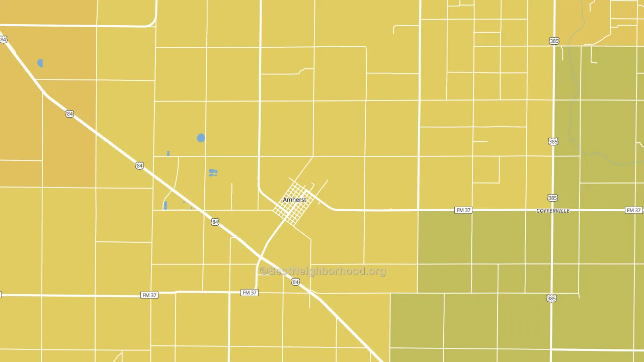 79312, TX block-group voter-turnout map