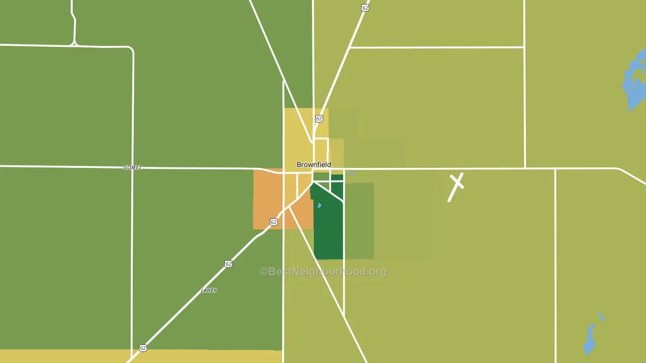 79316, TX block-group voter-turnout map
