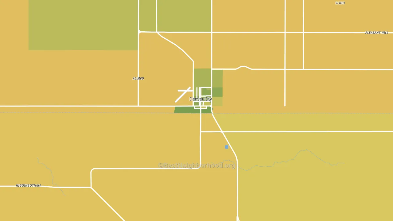 79323, TX block-group voter-turnout map