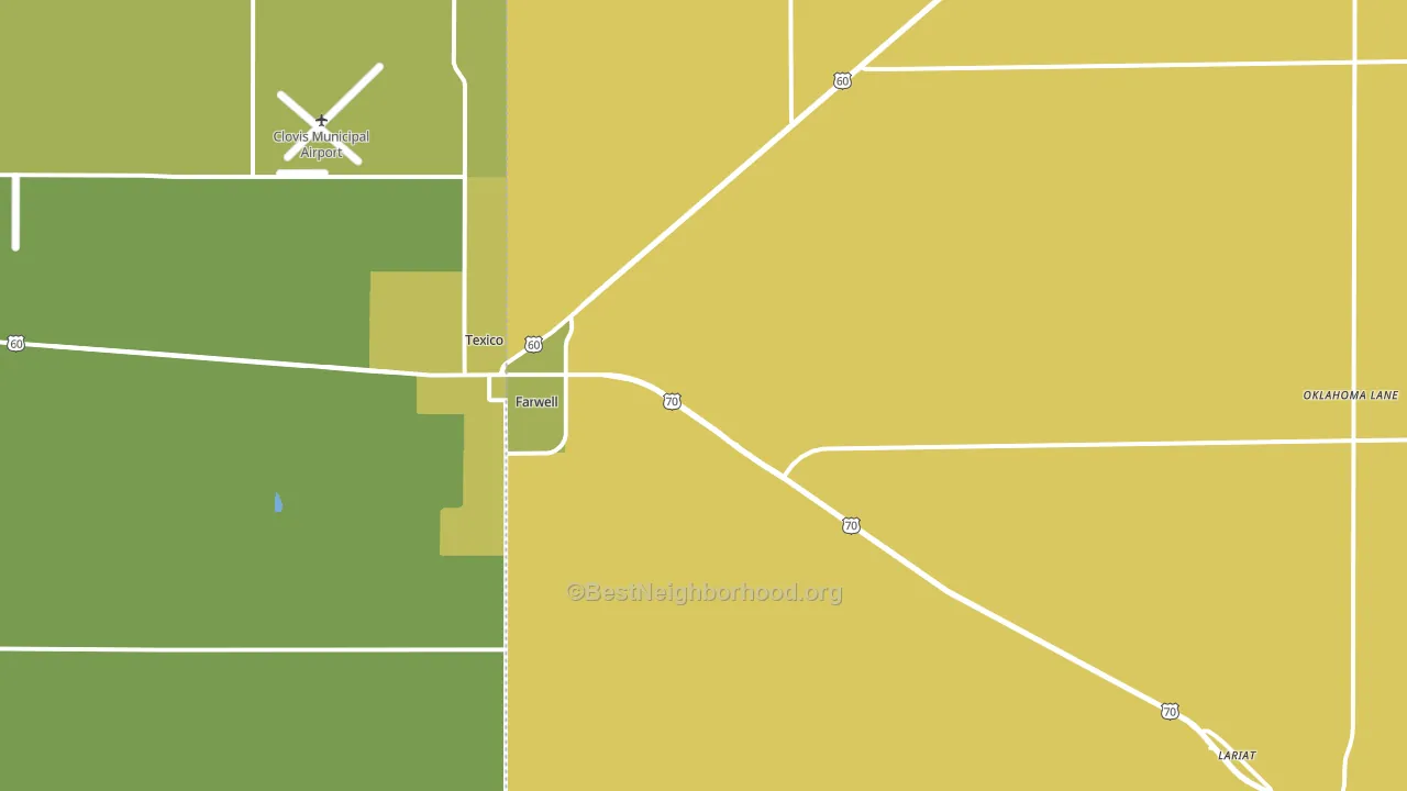 79325, TX block-group voter-turnout map