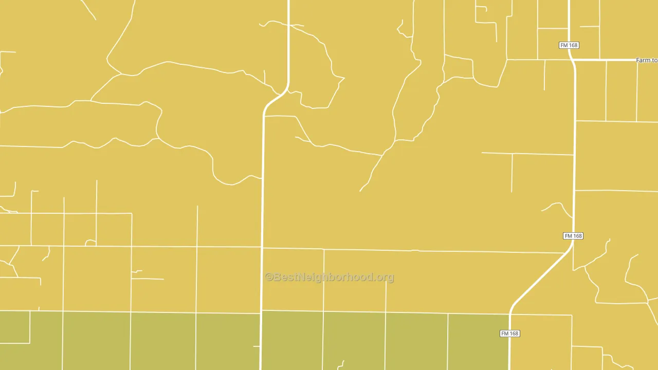 79326, TX block-group voter-turnout map