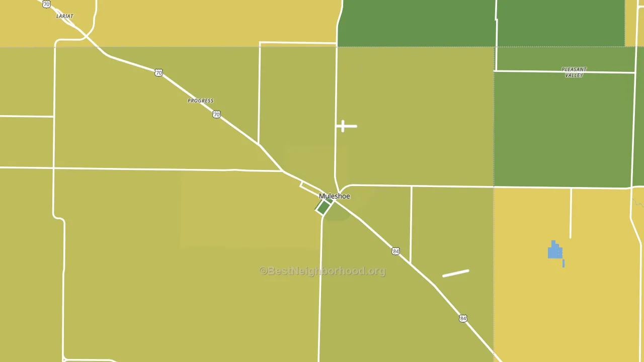 79347, TX block-group voter-turnout map