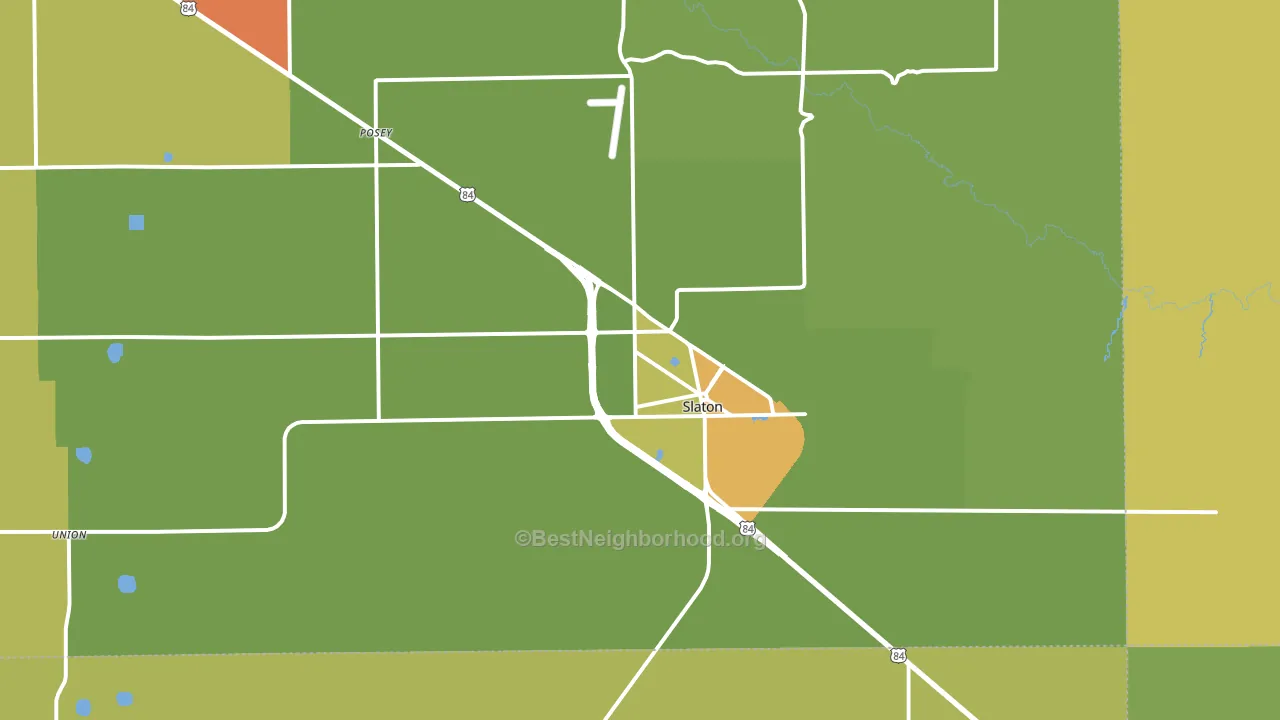 79364, TX block-group voter-turnout map