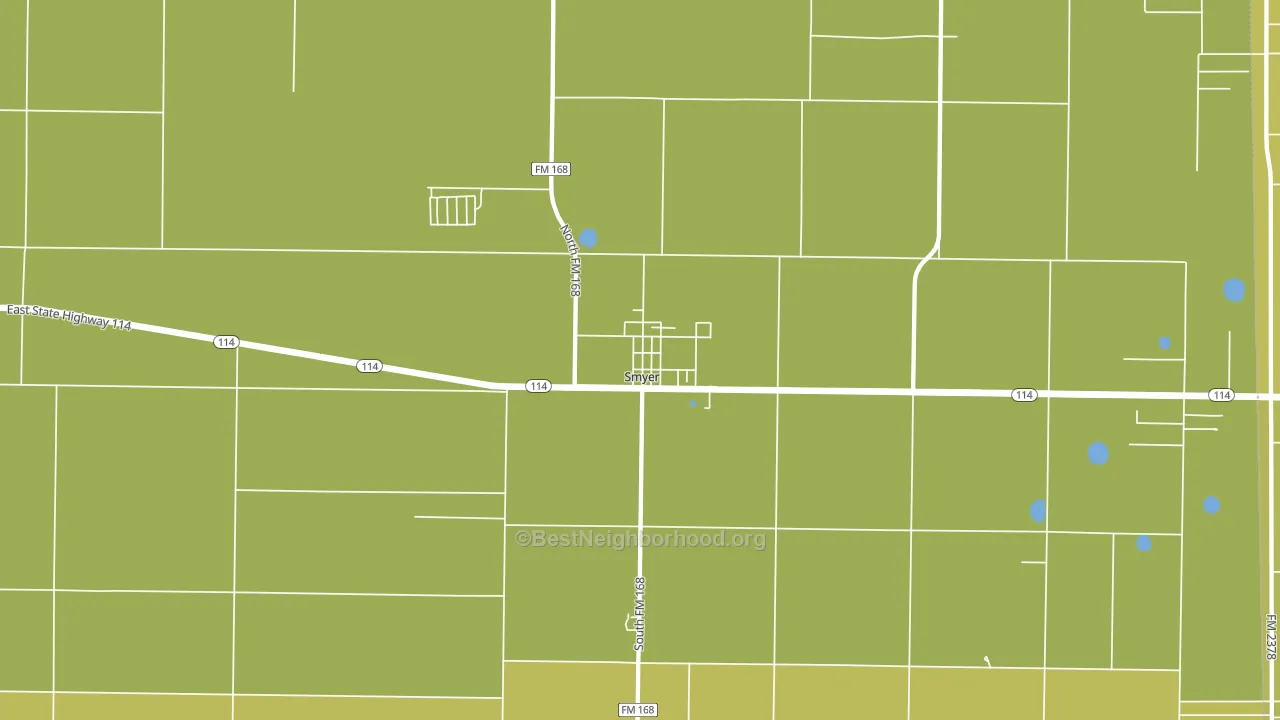 79367, TX block-group voter-turnout map