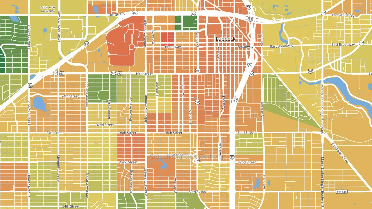 79411, TX block-group voter-turnout map