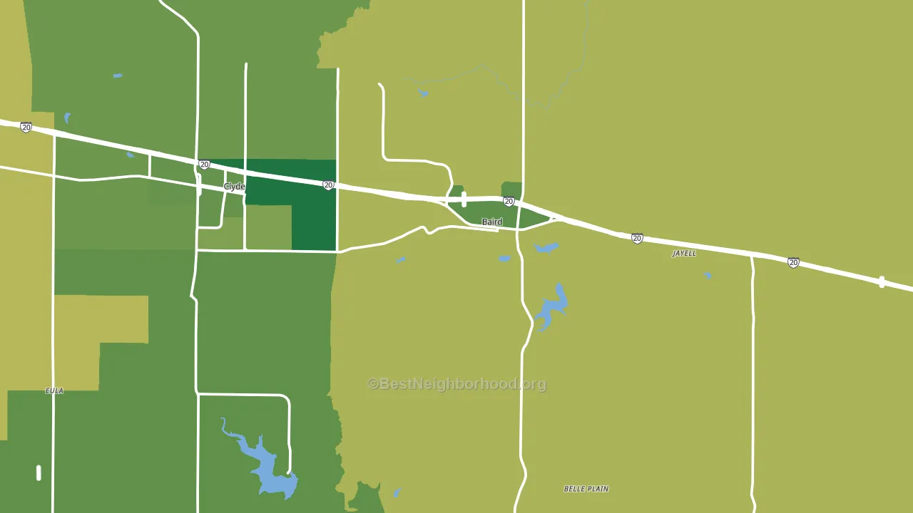 79504, TX block-group voter-turnout map