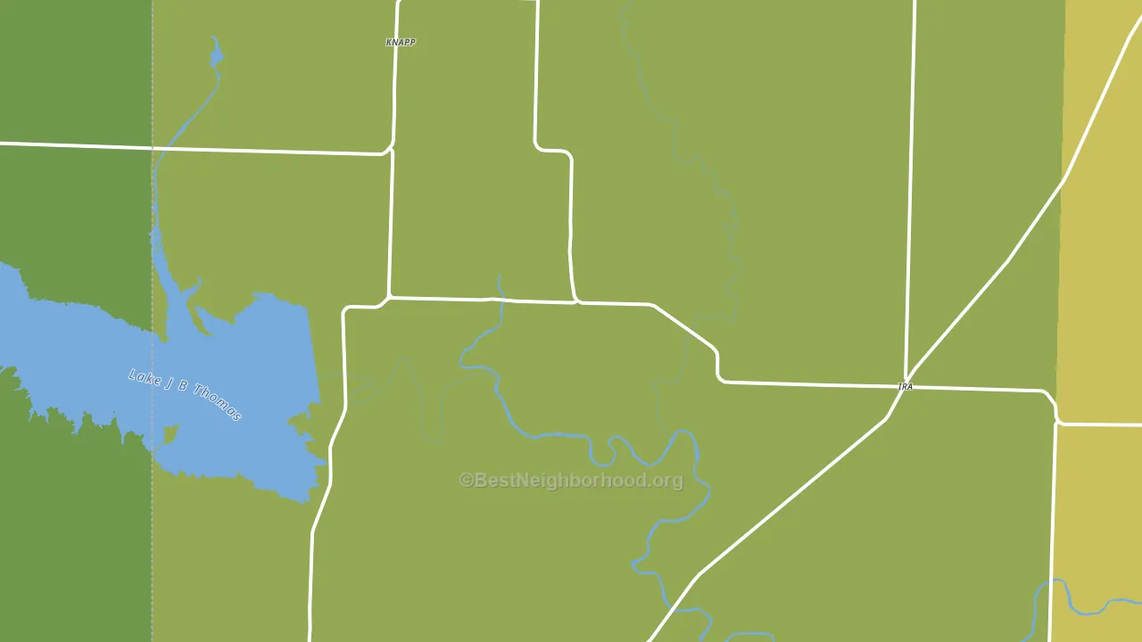 79527, TX block-group voter-turnout map