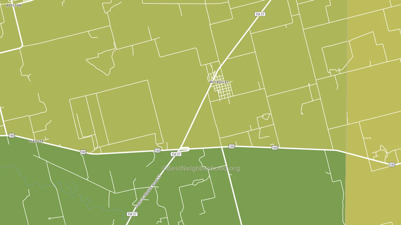 79534, TX block-group voter-turnout map